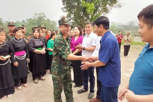 Hơn 300 cán bộ, chiến sĩ Bộ CHQS tỉnh hoàn thành việc hỗ trợ xã Thượng Bằng La khắc phục hậu quả thiên tai