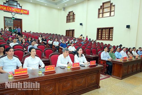Ninh Bình quán triệt, triển khai các quy định mới về công tác văn thư, lưu trữ và bảo vệ bí mật Nhà nước