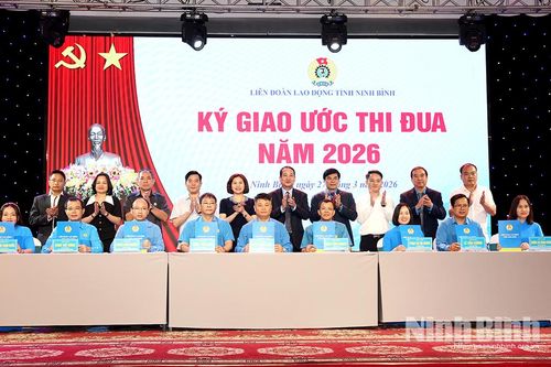 Liên đoàn Lao động tỉnh phát động phong trào thi đua năm 2026