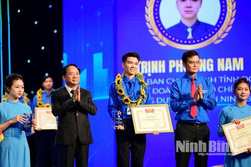 Ninh Bình có 3 cán bộ Đoàn được trao Giải thưởng Lý Tự Trọng năm 2026