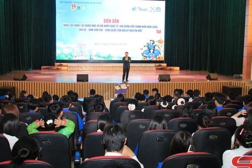 Diễn đàn nâng cao năng lực ngoại ngữ và hội nhập quốc tế cho đoàn viên thanh niên