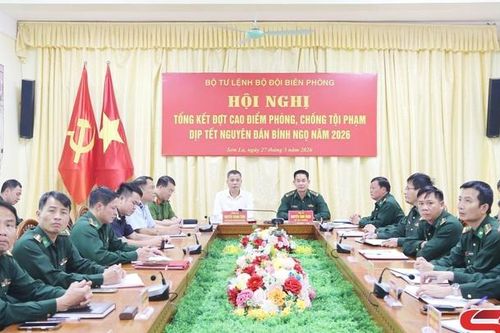 Bộ Tư lệnh Bộ đội Biên phòng tổng kết đợt cao điểm phòng, chống tội phạm dịp Tết Nguyên đán Bính Ngọ năm 2026