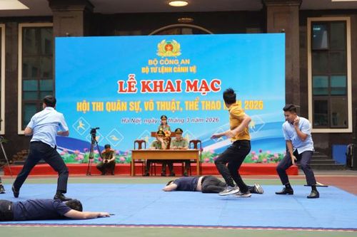 Bộ Tư lệnh Cảnh vệ nâng cao chất lượng rèn luyện thể lực, bản lĩnh, kỹ thuật, chiến thuật