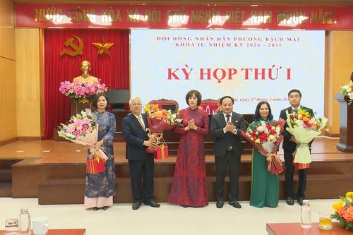 Phường Bạch Mai kiện toàn bộ máy chính quyền cho giai đoạn mới