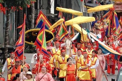 Phường Phúc Lợi: Khai hội đình làng Hội Xá và đón nhận Quyết định công nhận 'Mô hình Lễ hội văn minh'