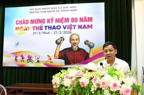 Xã Sóc Sơn phấn đấu hoàn thiện đồng bộ, hiện đại thiết chế văn hóa trong năm 2027