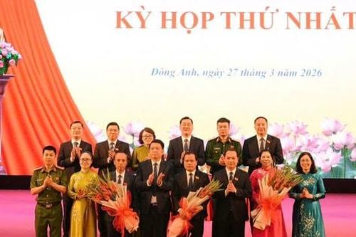 HĐND xã Đông Anh bầu các chức danh chủ chốt nhiệm kỳ 2026-2031