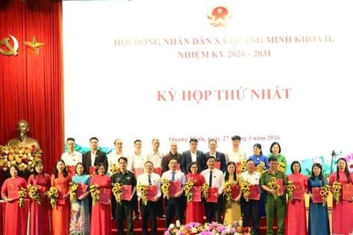 Xã Quang Minh kiện toàn bộ máy, thể hiện trách nhiệm đại biểu nhân dân trước cử tri