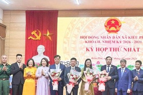 Xã Kiều Phú kiện toàn các chức danh chủ chốt