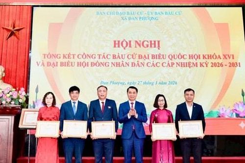 Kết quả cuộc bầu cử là tiền đề để xã Đan Phượng phát triển nhanh, bền vững
