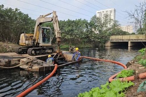 Chủ động ứng phó, nâng cao năng lực thoát nước đô thị Thủ đô