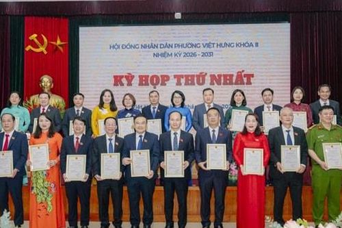 HĐND phường Việt Hưng khóa II hoàn thành toàn bộ nội dung Kỳ họp thứ Nhất