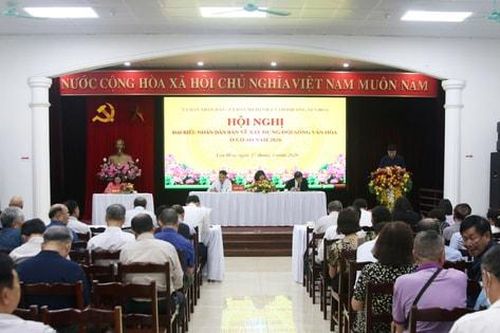 Phường Yên Hòa đặt mục tiêu trên 92% Gia đình văn hóa năm 2026