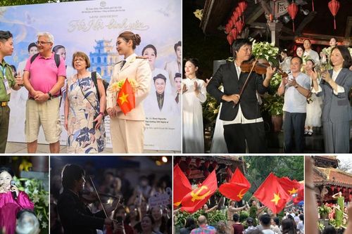 'Hà Nội bình yên': Khi âm nhạc, tình quân dân cùng thăng hoa giữa lòng Thủ đô