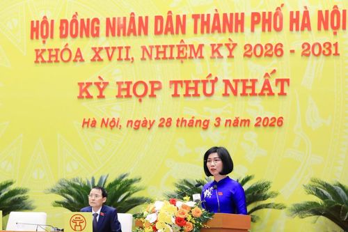 Bà Phùng Thị Hồng Hà được bầu làm Chủ tịch Hội đồng nhân dân thành phố Hà Nội khóa XVII