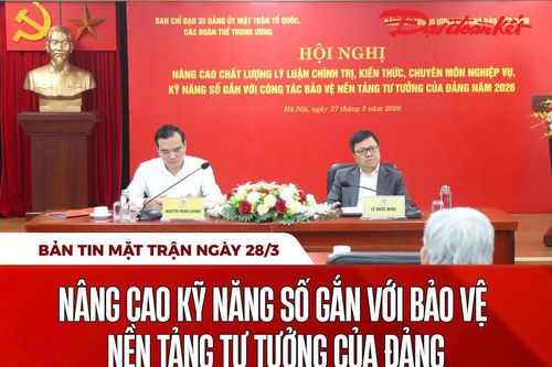 Bản tin Mặt trận sáng 28/3