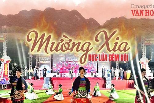 (Emagazine) Mường Xia rực lửa đêm hội