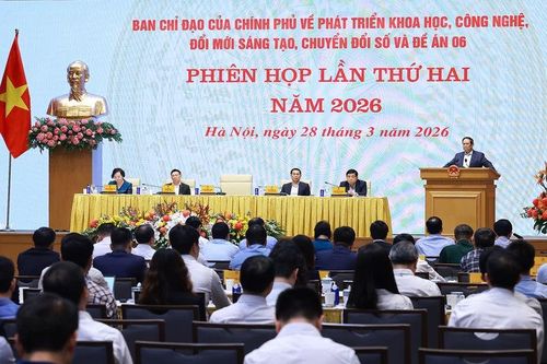 Thủ tướng chủ trì Phiên họp về phát triển KHCN, đổi mới sáng tạo, chuyển đổi số và Đề án 06