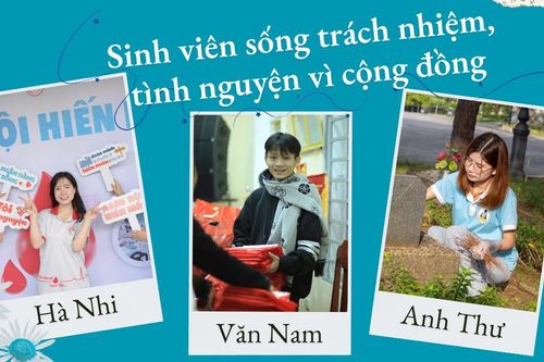 Sinh viên sống trách nhiệm, tình nguyện vì cộng đồng