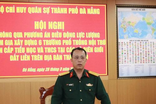 Lực lượng vũ trang Đà Nẵng 'tiếp sức' thi công 6 trường học tại các xã biên giới