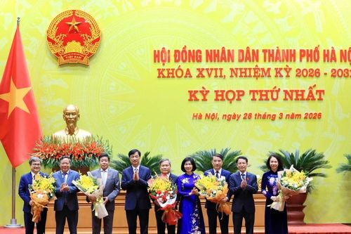 Bầu các chức danh chủ chốt lãnh đạo TP Hà Nội nhiệm kỳ mới
