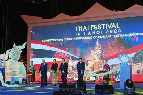 Khai mạc lễ hội 'Thai Festival 2026' tại Hoàng thành Thăng Long