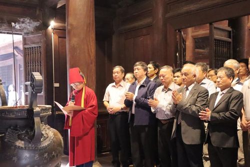 Lễ kỷ niệm '680 năm ngày mất của Trạng nguyên Mạc Đĩnh Chi'