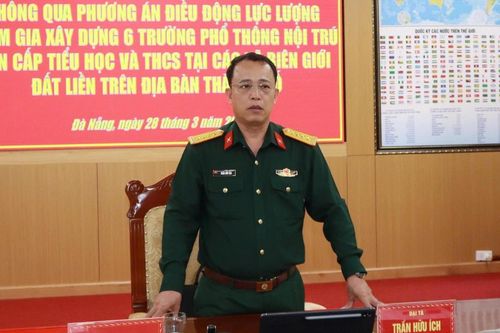 Đà Nẵng điều động lực lượng quân sự tham gia xây dựng 6 trường nội trú vùng biên