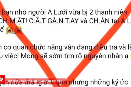 Công an bác tin thiếu niên 13 tuổi ở A Lưới bị rạch mặt, cắt gân tay chân