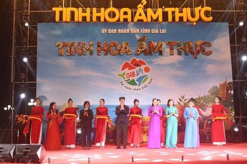 Hơn 50 gian hàng tham gia Ngày hội tinh hoa ẩm thực Gia Lai