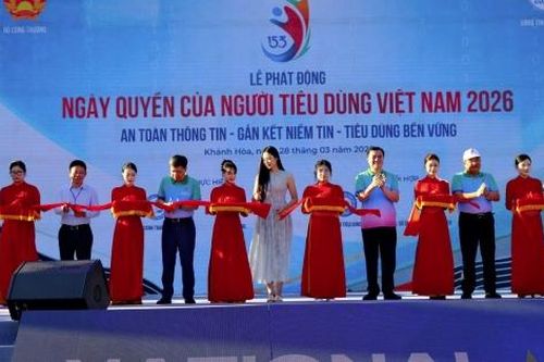 Lễ phát động Ngày Quyền của Người tiêu dùng Việt Nam năm 2026