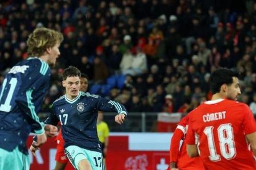 Florian Wirtz rực sáng, Đức thắng kịch tính Thụy Sĩ 4-3 tại St. Jakob-Park
