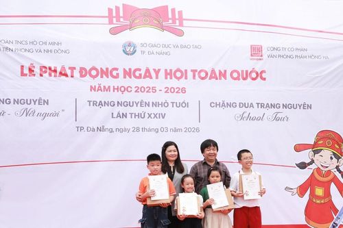 Phát động Ngày hội 'Trạng Nguyên nhỏ tuổi' toàn quốc tại Đà Nẵng