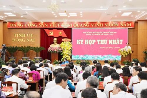 HĐND tỉnh Đồng Nai khai mạc kỳ họp thứ nhất, nhiệm kỳ 2026-2031
