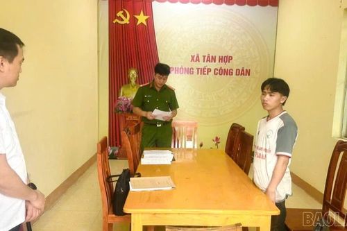 Khởi tố, bắt tạm giam đối tượng trộm cắp tài sản tại xã Tân Hợp