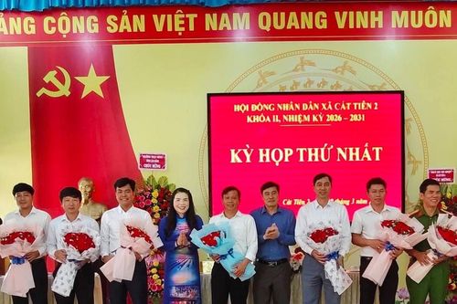 Xã Cát Tiên 2 kiện toàn nhân sự HĐND khóa II, nhiệm kỳ 2026 - 2031