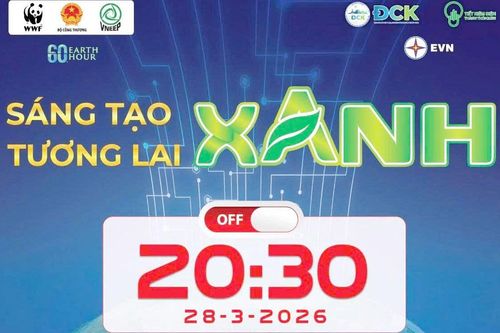 Chung tay hưởng ứng Giờ Trái đất năm 2026