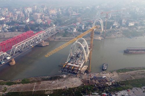 Tháo 'nút thắt' mặt bằng thi công cầu Đuống mới