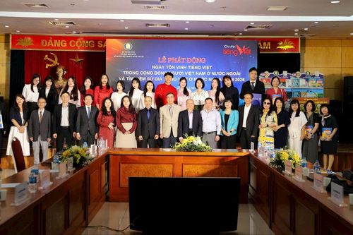 Tôn vinh tiếng Việt trong cộng đồng người Việt ở nước ngoài