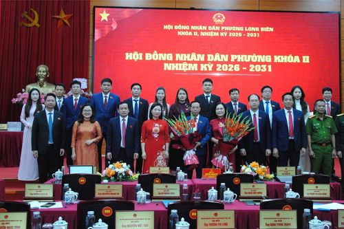 Phường Long Biên bầu các chức danh lãnh đạo HĐND, UBND