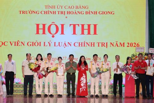 Hội thi học viên giỏi lý luận chính trị năm 2026