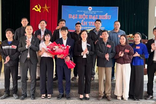 Đại hội đại biểu Hội Chữ thập đỏ xã Đức Long lần thứ I, nhiệm kỳ 2026 - 2031