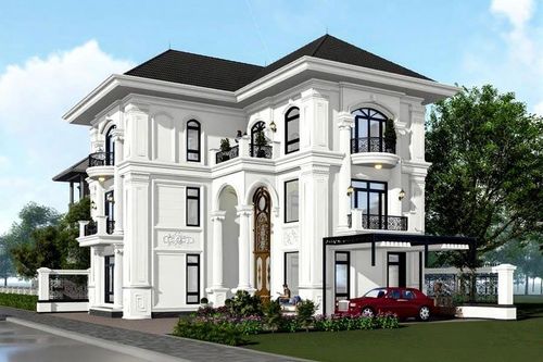 Những mẫu nhà 3 tầng chữ L được yêu thích hiện nay