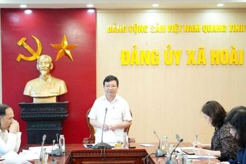 Xã Hoài Đức hoàn thành rà soát, bổ sung quy hoạch cán bộ nhiệm kỳ mới