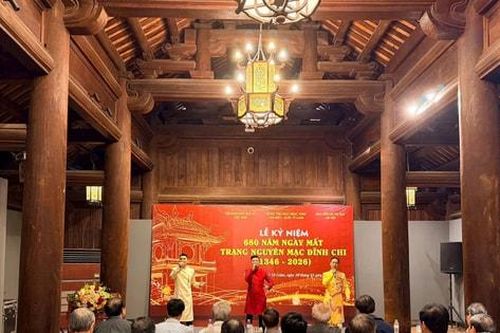 Kỷ niệm 680 năm ngày mất Trạng nguyên Mạc Đĩnh Chi