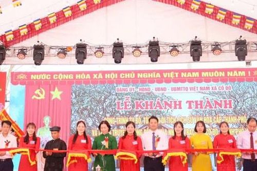 Xã Cổ Đô: Khánh thành công trình tu bổ, tôn tạo đền, chùa Nhuận Trạch