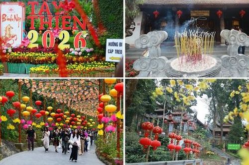 Về Tây Thiên, chạm vẻ đẹp thanh tịnh nơi cửa Phật