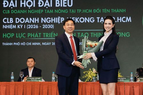 Hoa hậu Phan Thị Mơ làm Phó Chủ tịch CLB Doanh nghiệp Mekong TP.HCM