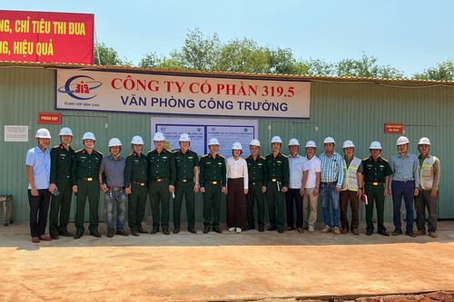 Lan tỏa sức trẻ 319 trên những công trình nơi biên giới