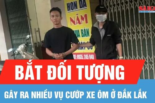 Bắt đối tượng gây ra nhiều vụ cướp xe ôm ở Đắk Lắk